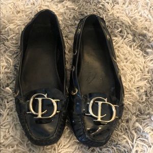 Christian dior flat shoes
